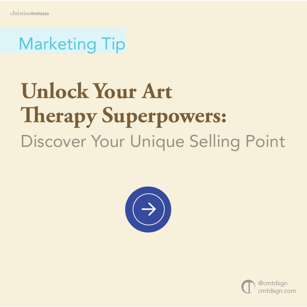 Unlock your art therapy superpowers: discover your unique selling point