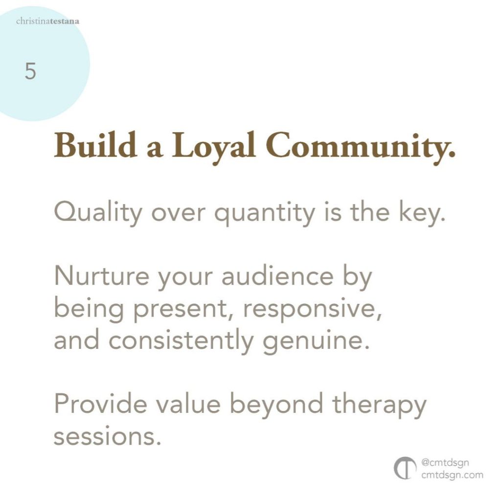 Build a Loyal Community