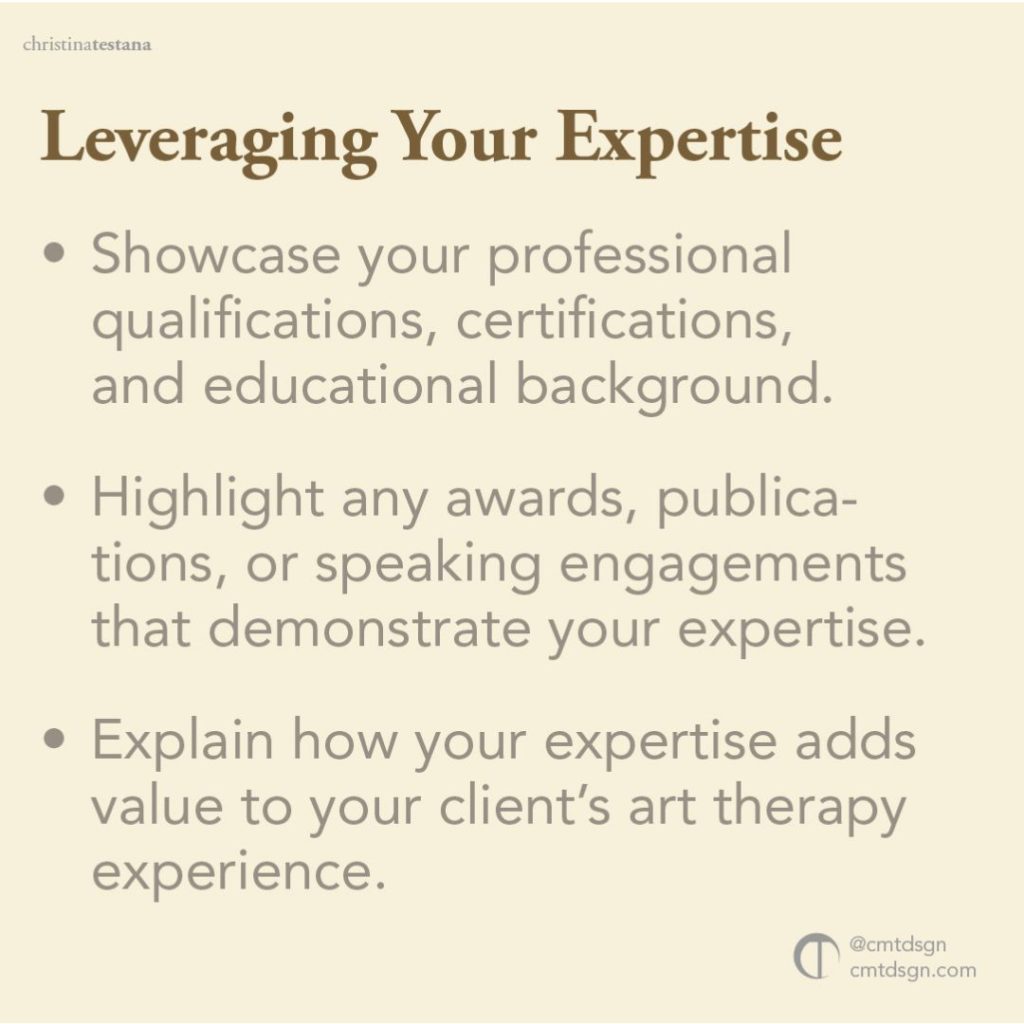 leveraging your expertise
