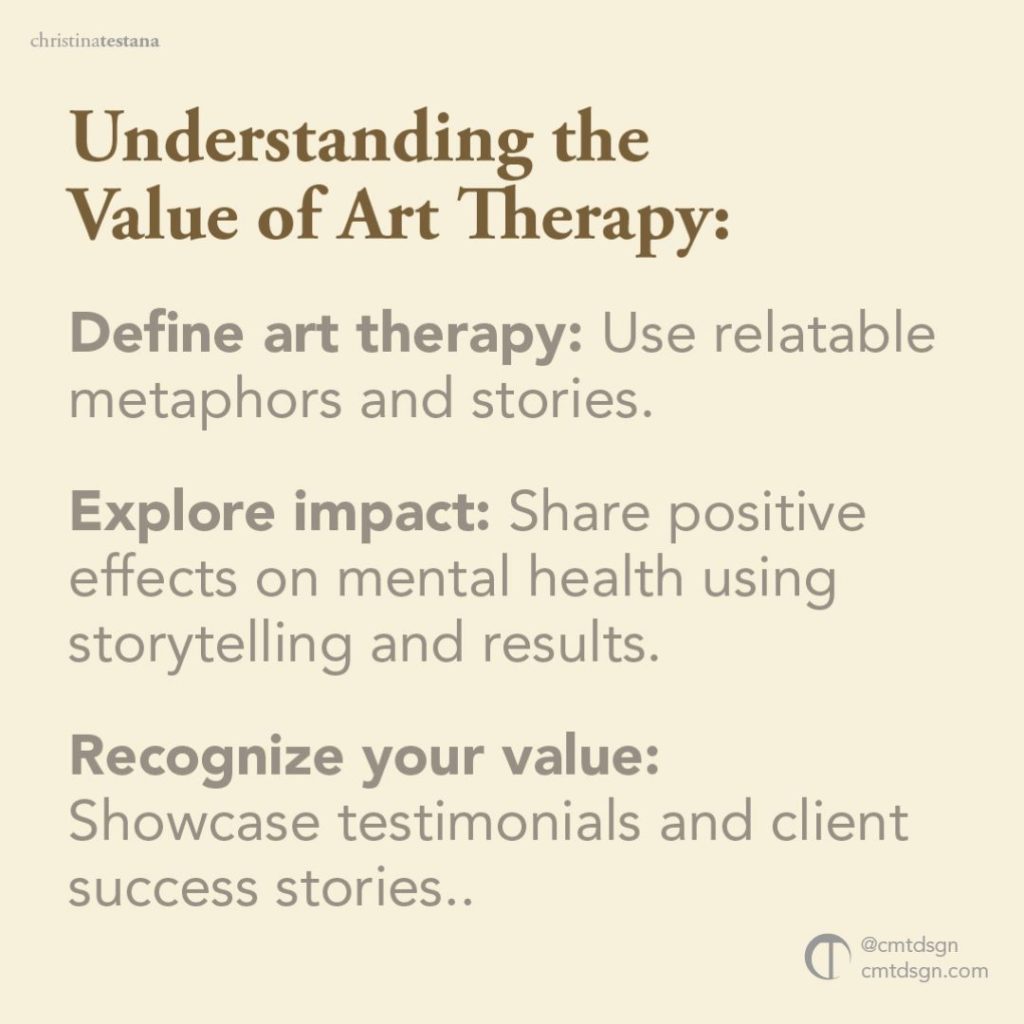 Understanding the value of art therapy