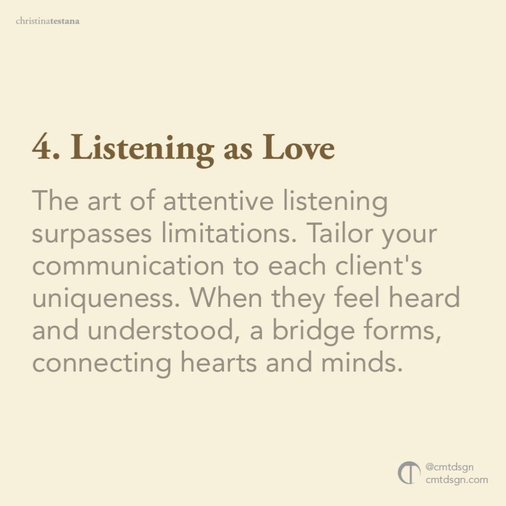 Listening as Love